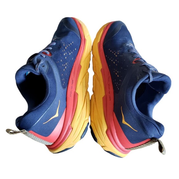 Hoka One One Challenger ATR 6 Outer Space/Radiant Yellow Men's Shoes Size 12 D - Picture 9 of 12